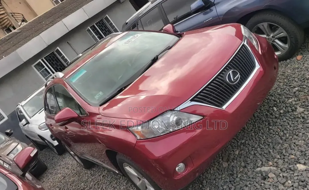 Lexus RX 350 2010 Red