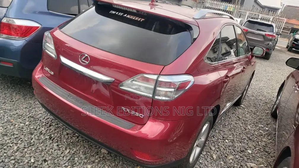 Lexus RX 350 2010 Red