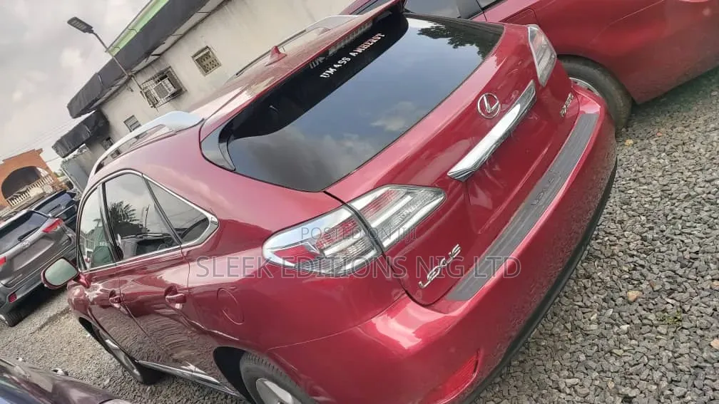 Lexus RX 350 2010 Red