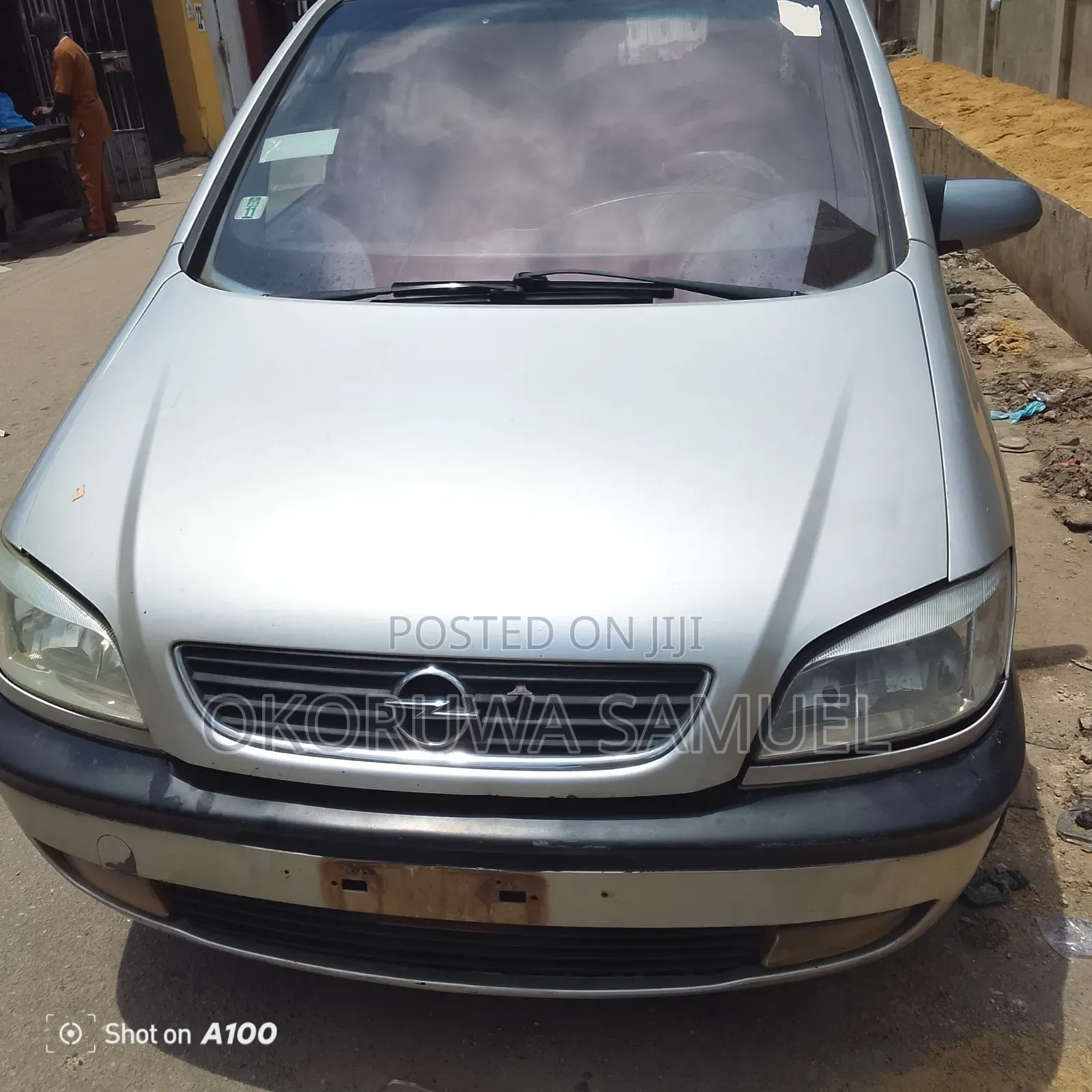 Opel Zafira 2002 Silver