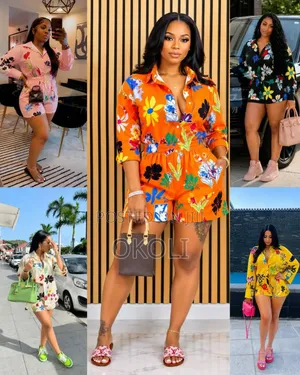 Women's Stylish Floral Jumpsuit. Quality and Beautiful