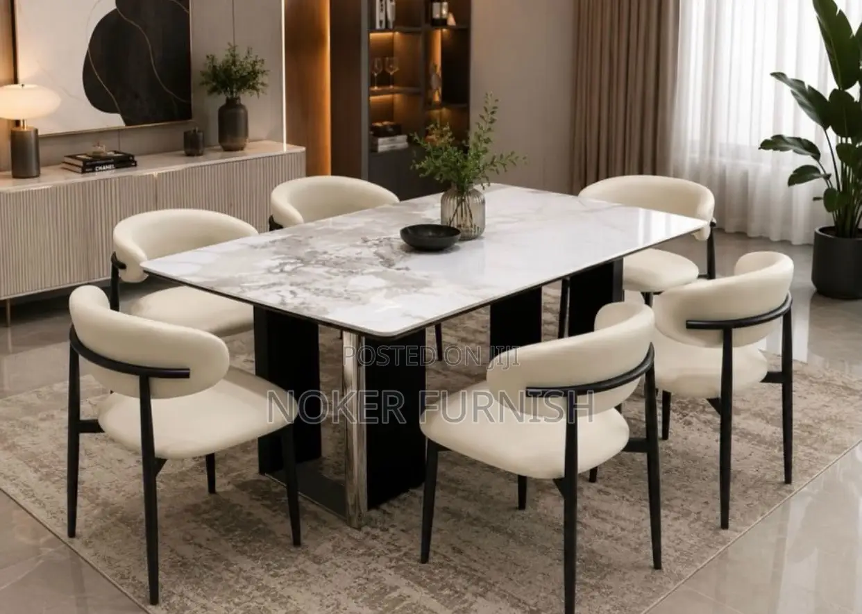 Dining Table Set 6 Chairs