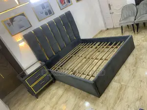 6by6 Bedframe and Big Side Drawer