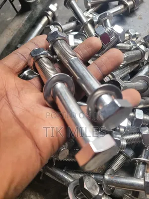 M16× 5"(24mm × 120mm) A2-70 SS304 Stamnless Steel
Half Thread Bolt Set