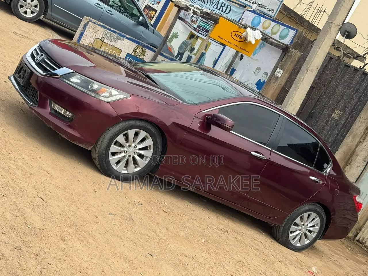 Honda Accord 2014 Maroon