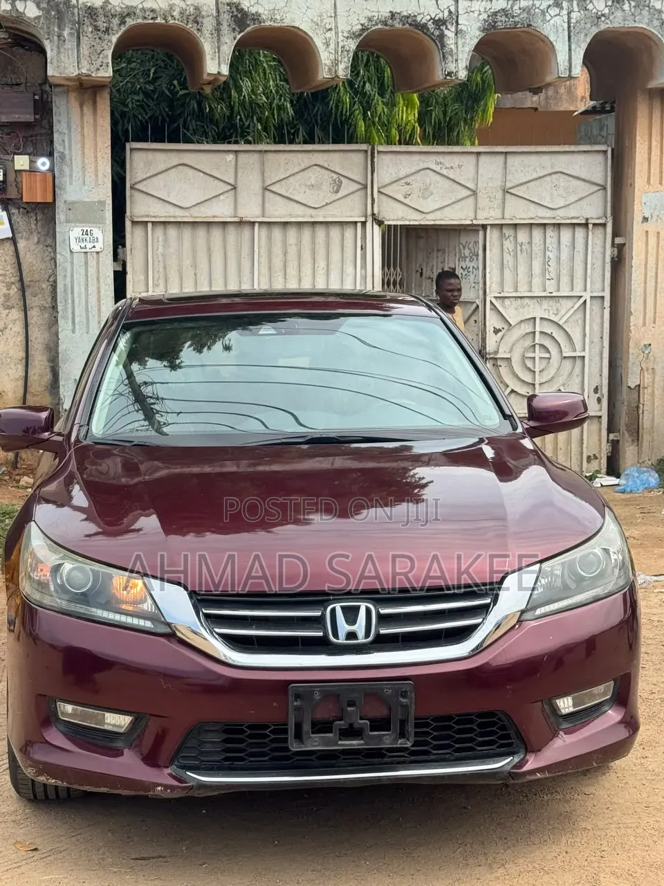 Honda Accord 2014 Maroon