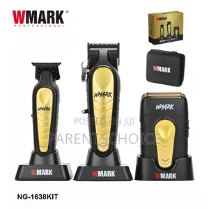 WMARK NG-1638KIT 8500RPM Rechargeable Hair Clipper Trimmer Shaver Set