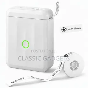 NIIMBOT D110 Label Maker for Name Stickers With 1 Roll of Labels