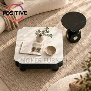 Coffee Table With Mable Top