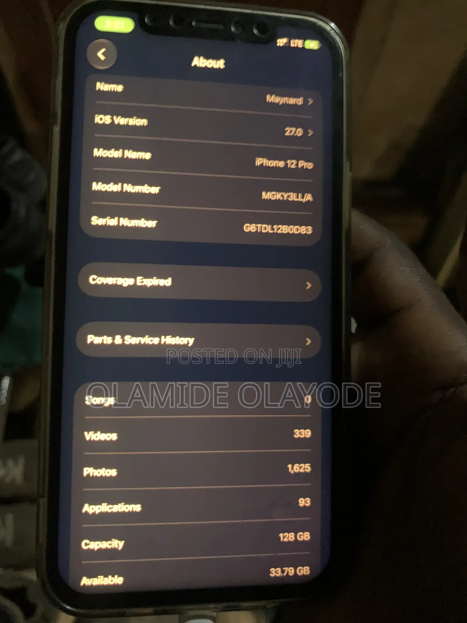 Apple iPhone 12 Pro 128 GB Blue