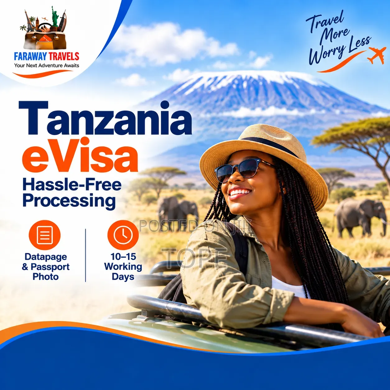 Tanzania Evisa Hassle-Free Processing