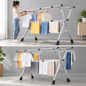 Heavy Duty 200cm X Shape Foldable Outdoor Hanger.