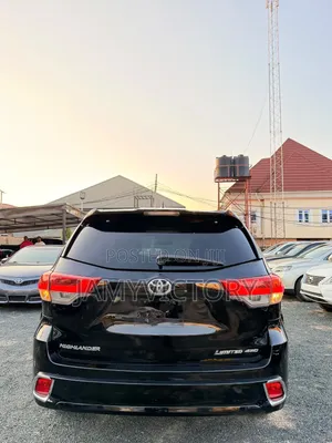 Toyota Highlander Limited V6 4x4 (3.5L 6cyl 6A) 2016 Black