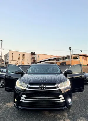 Toyota Highlander Limited V6 4x4 (3.5L 6cyl 6A) 2016 Black