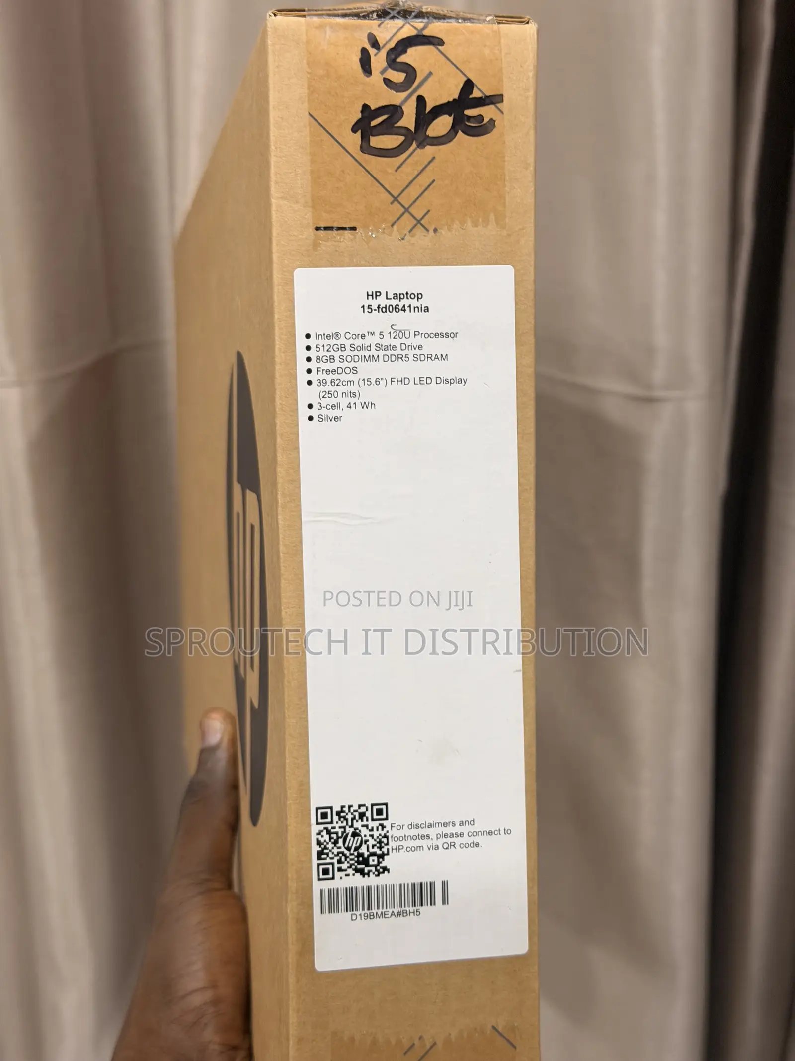 New Laptop HP 15 8GB Intel Core 5 SSD 512GB