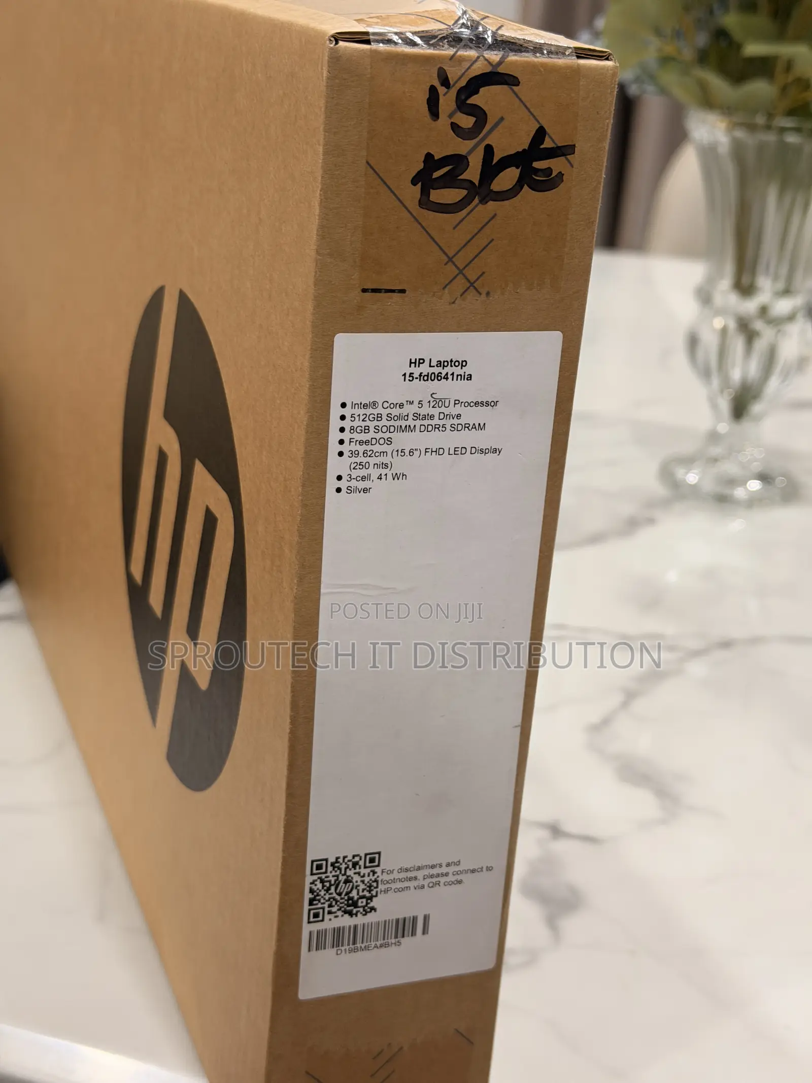 New Laptop HP 15 8GB Intel Core 5 SSD 512GB
