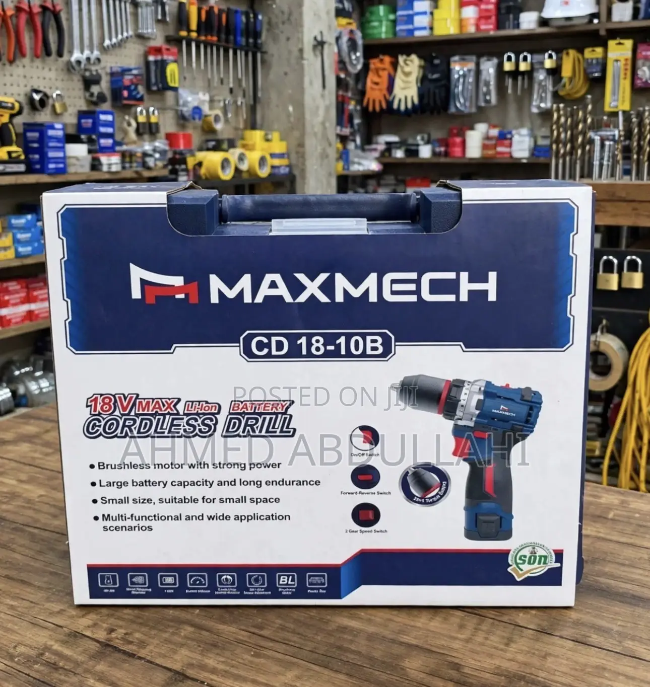 Maxmech Cd 18-10b 18v Max Brushless Cordless Drill
