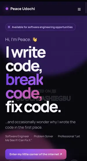 Get a Professional Website at Your Price. About Experience for Me