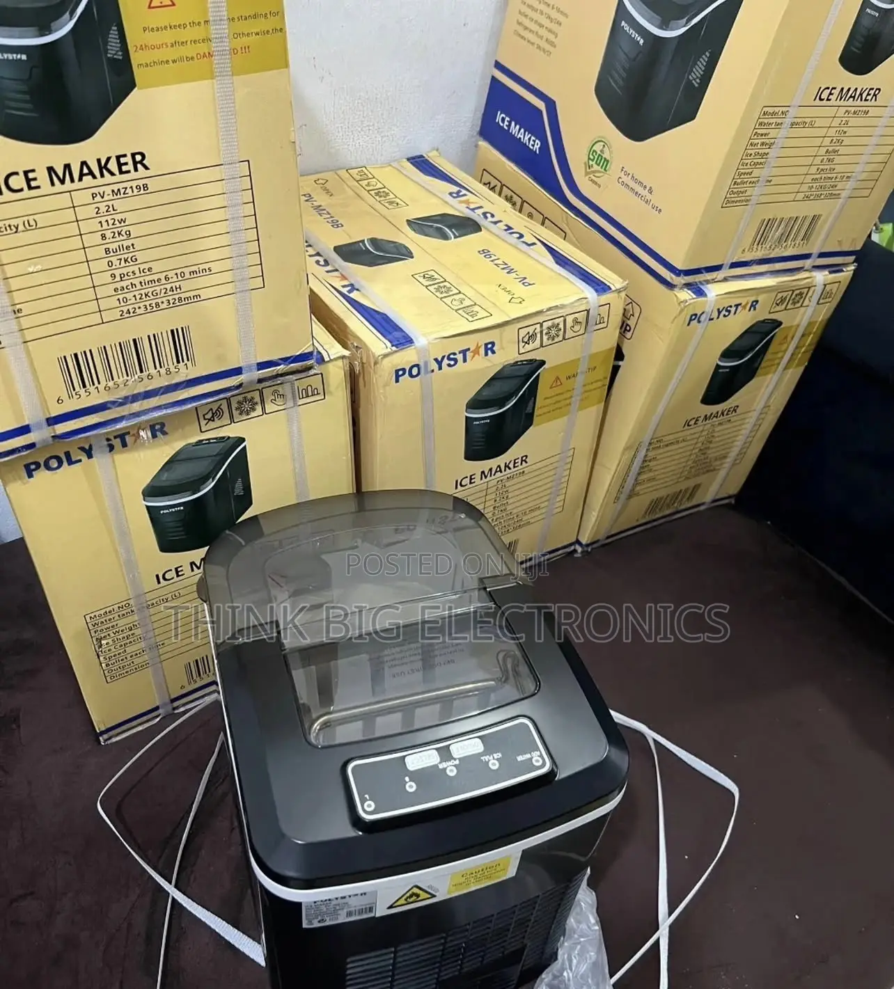 Brand New Polystar Ice Cube Maker