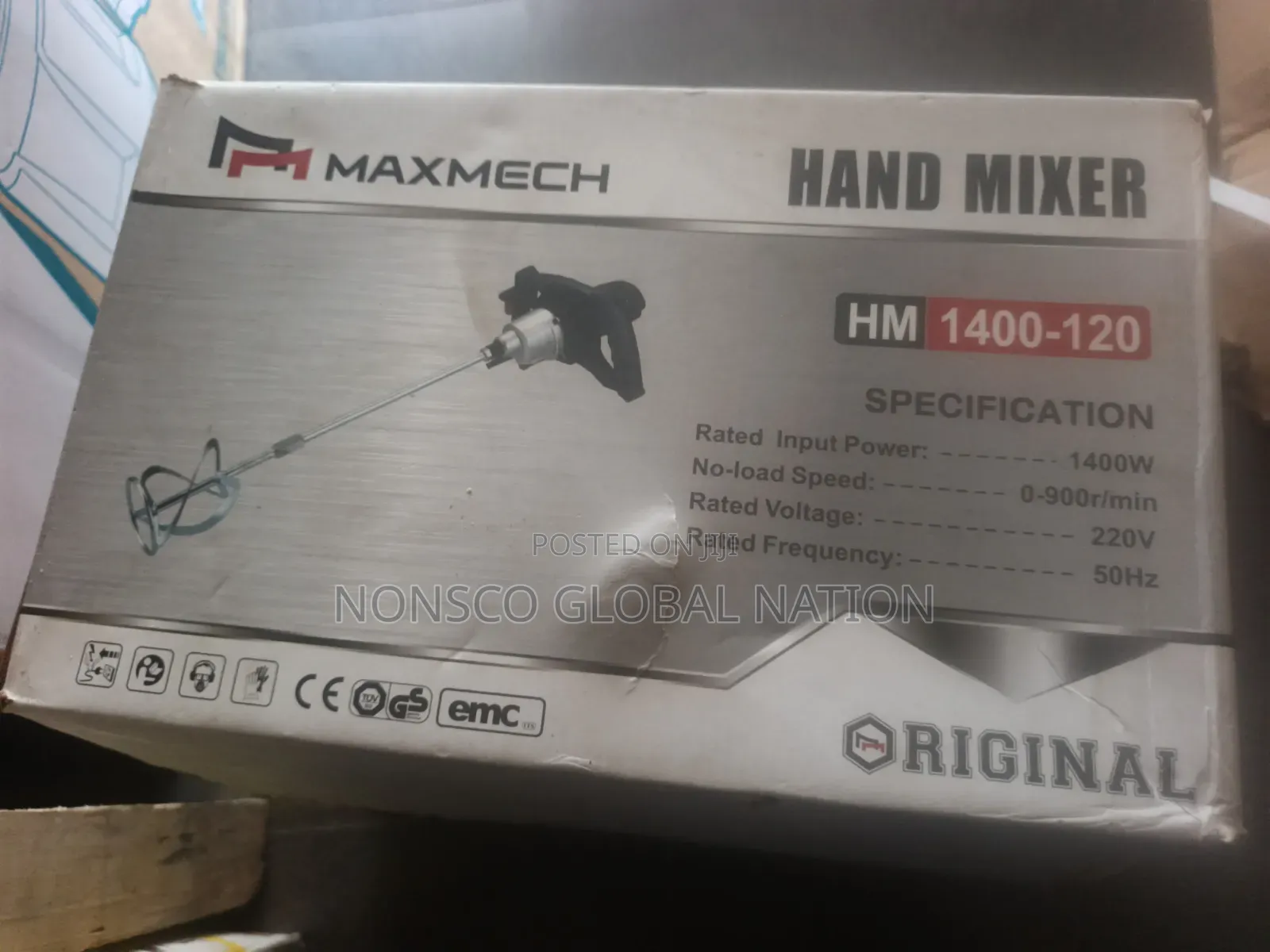 1400w Maxmech Mixer