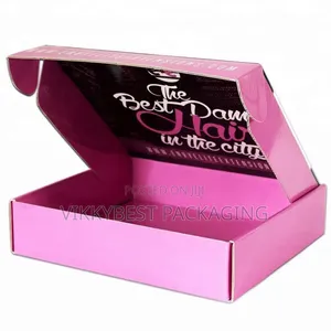 Custom Wig Carton Box | Branded Hair Packaging Box | Wholesale