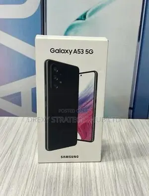 New Samsung Galaxy A53 5G 128 GB Black