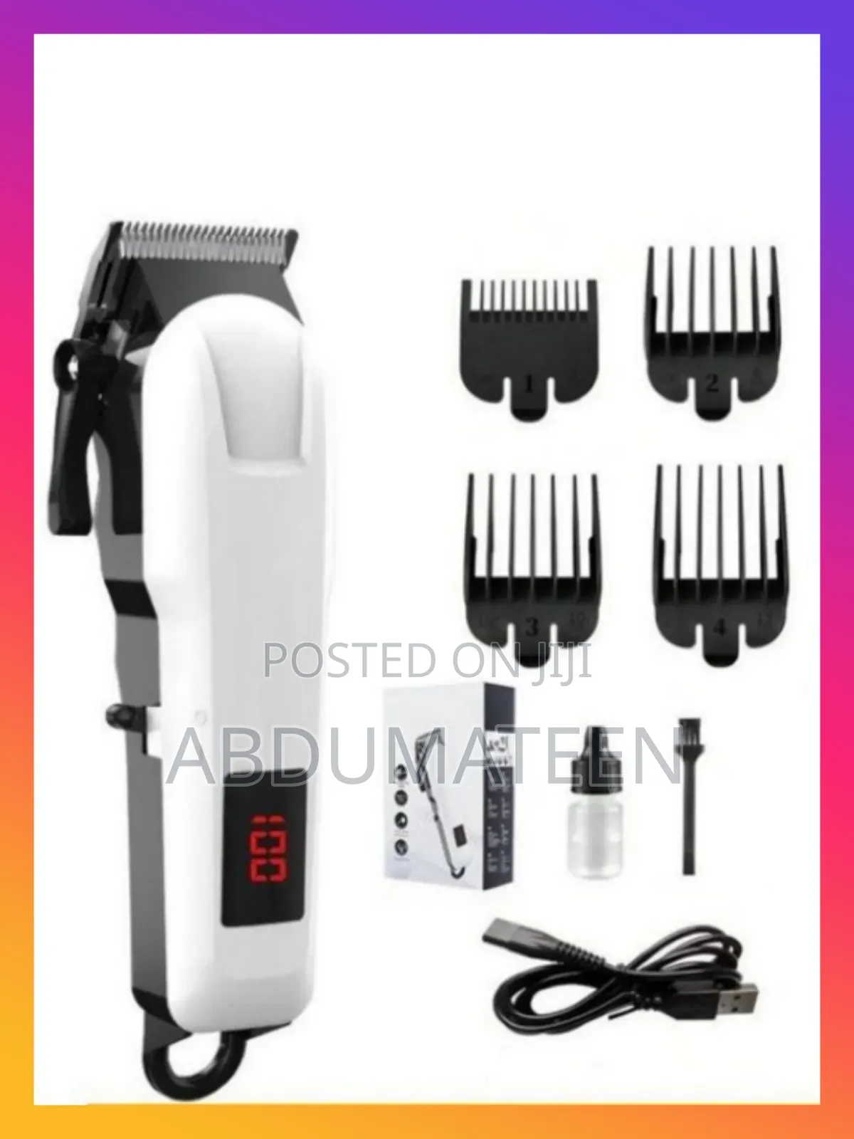 Hair Clipper, Complete Hair Cutting & Touch Up Kit