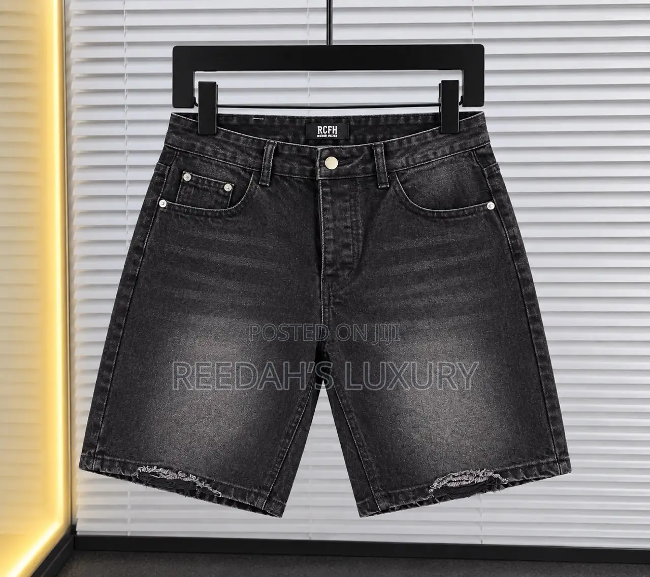 Premium Distressed Denim Shorts