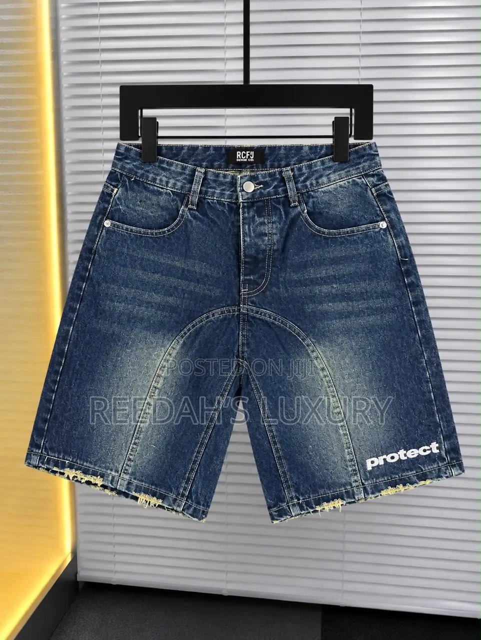 Premium Distressed Denim Shorts