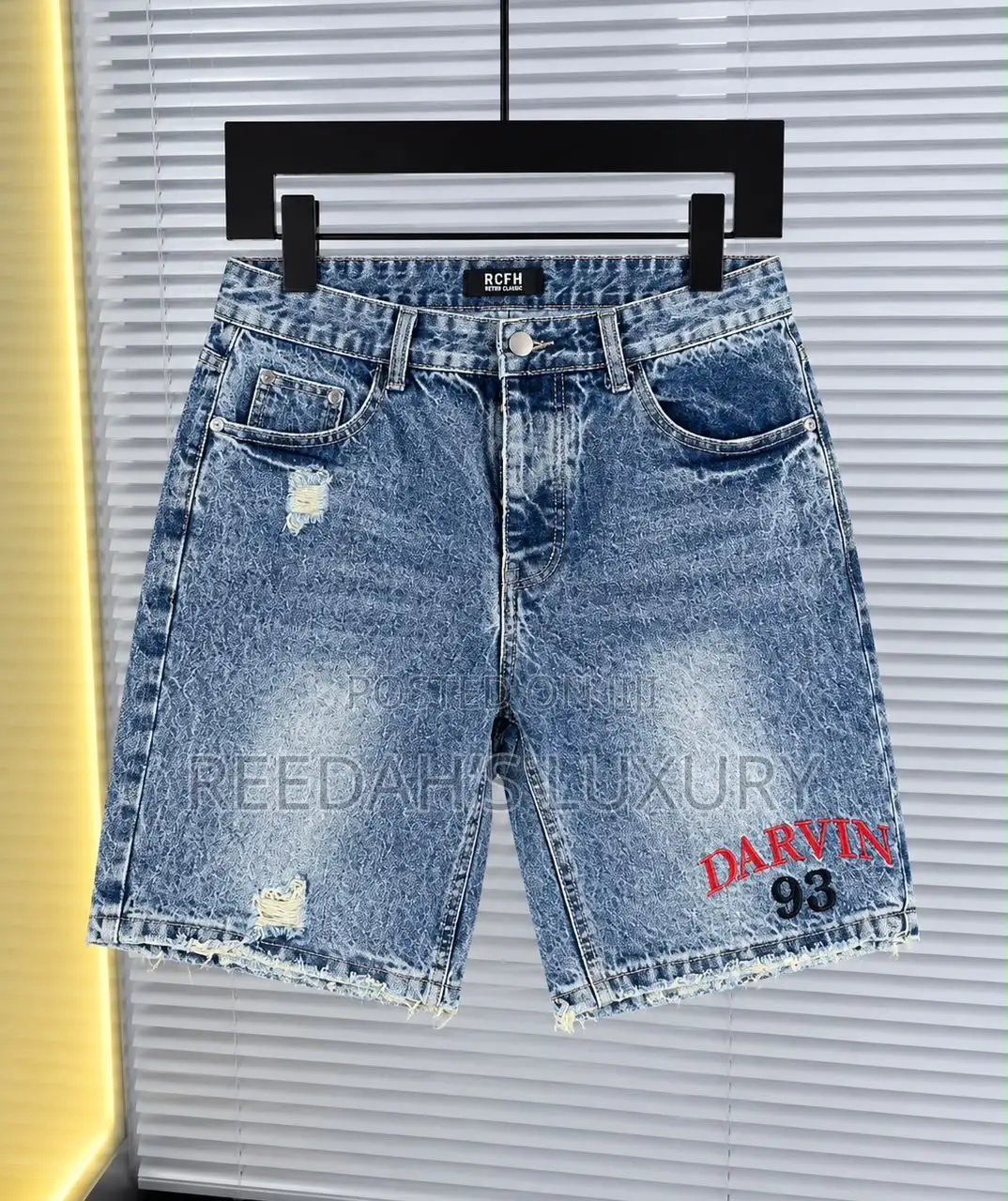 Premium Distressed Denim Shorts