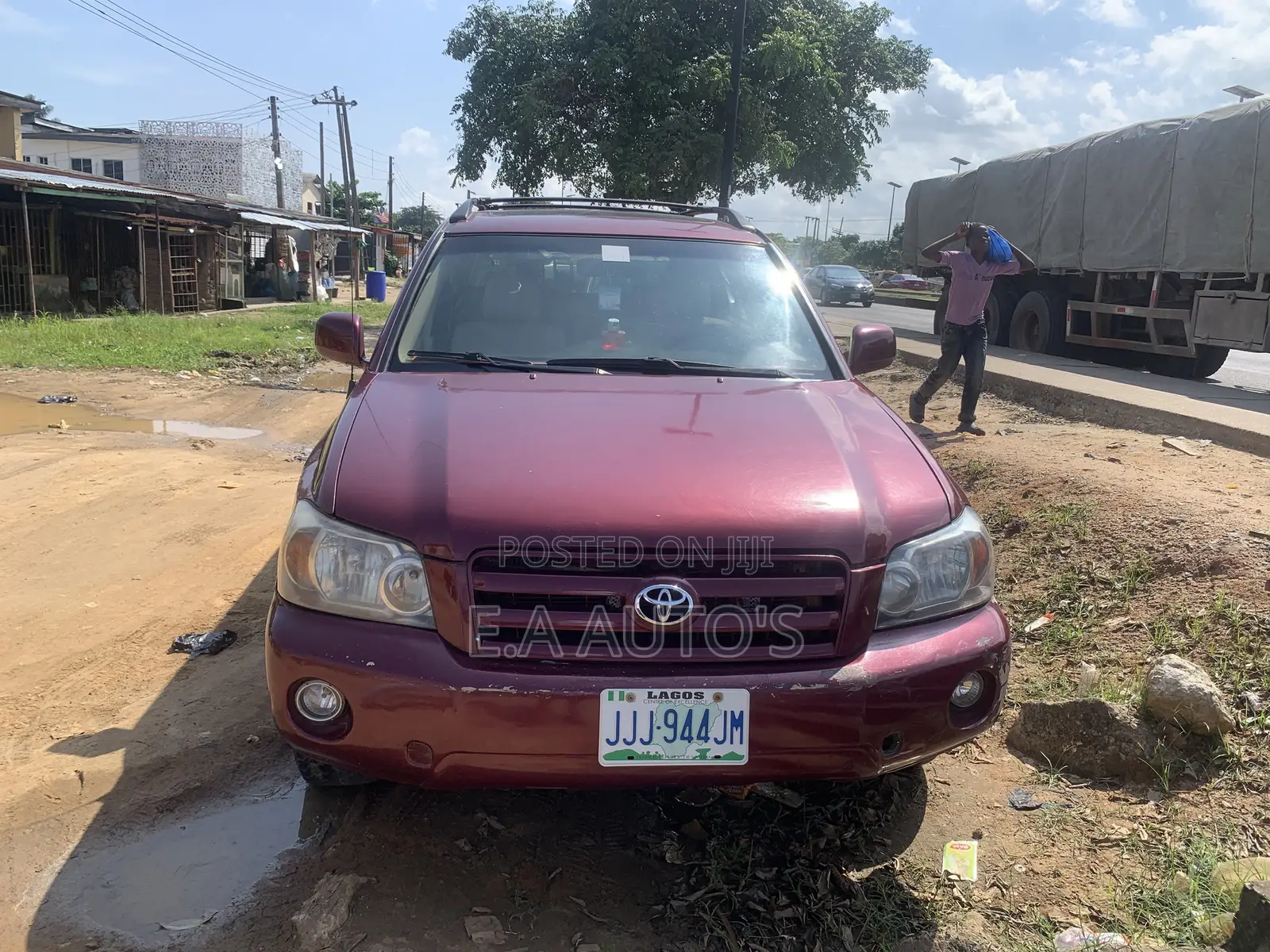 Toyota Highlander 2005 Red