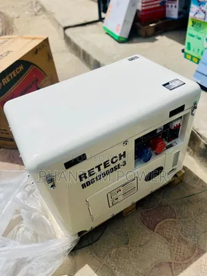 Brand New 10kva Retech Diesel Soundproof Generator [White Design] <