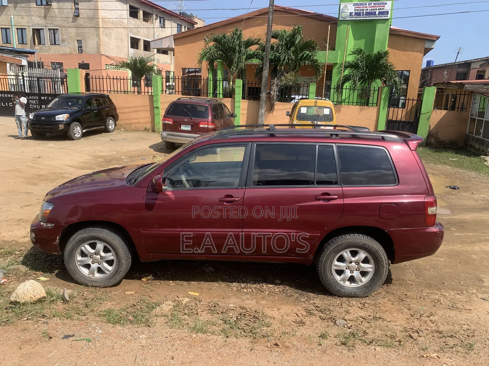 Toyota Highlander 2005 Red