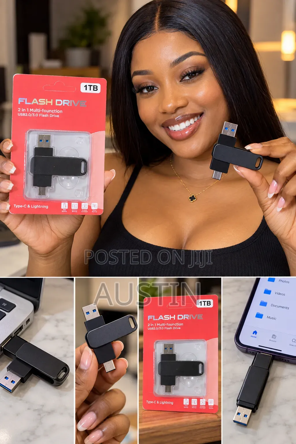 USB Drive 2 in One. Phone and PC