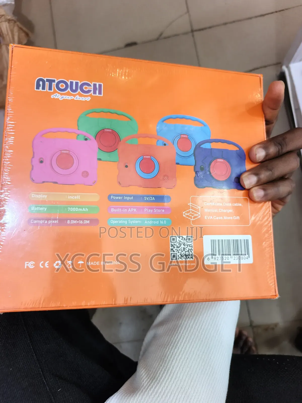 New Atouch KC66 256 GB Blue