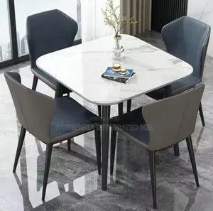 4 Seater Marble Dining Table