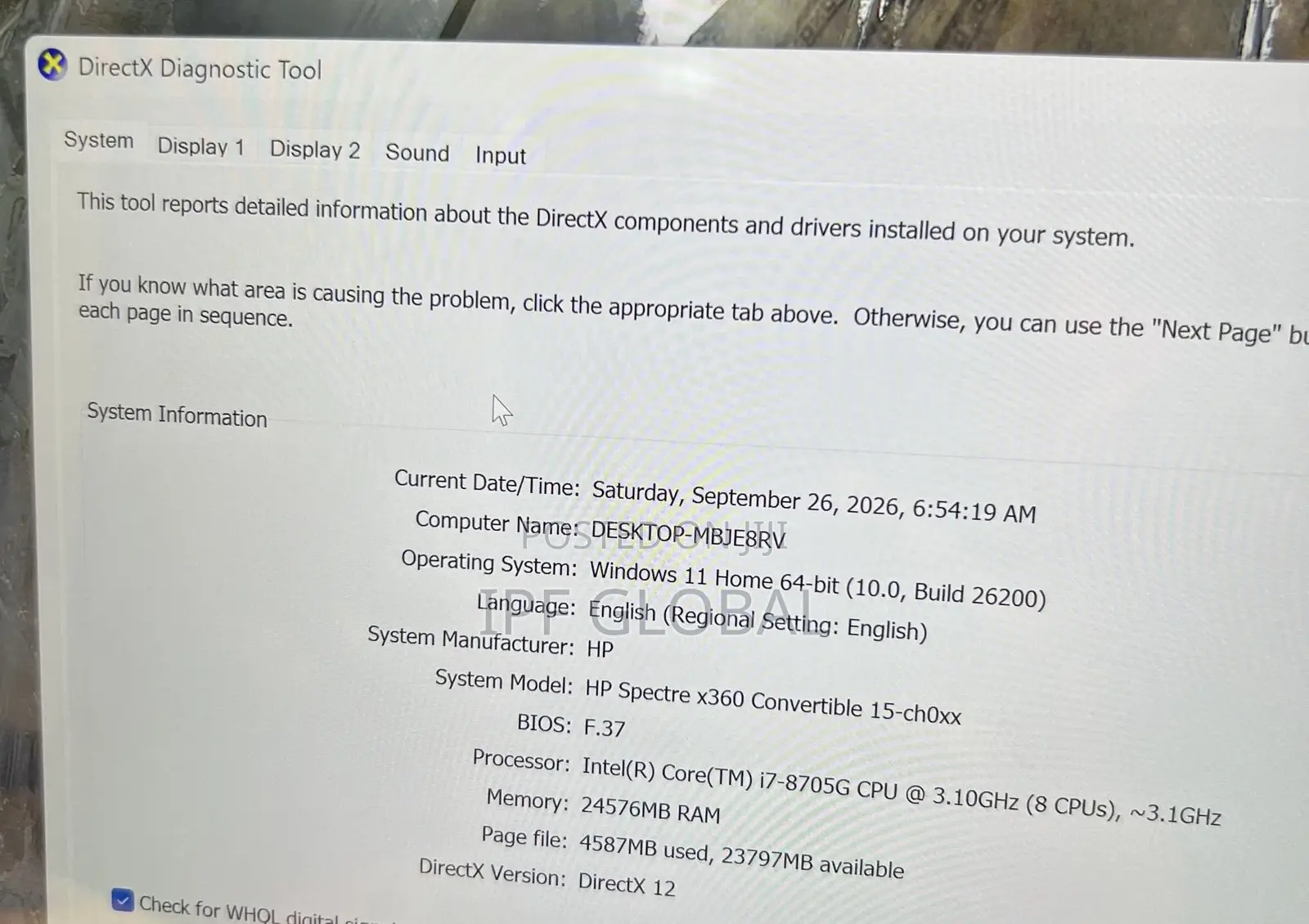 Laptop HP Envy 15 24GB Intel Core i7 SSD 512GB
