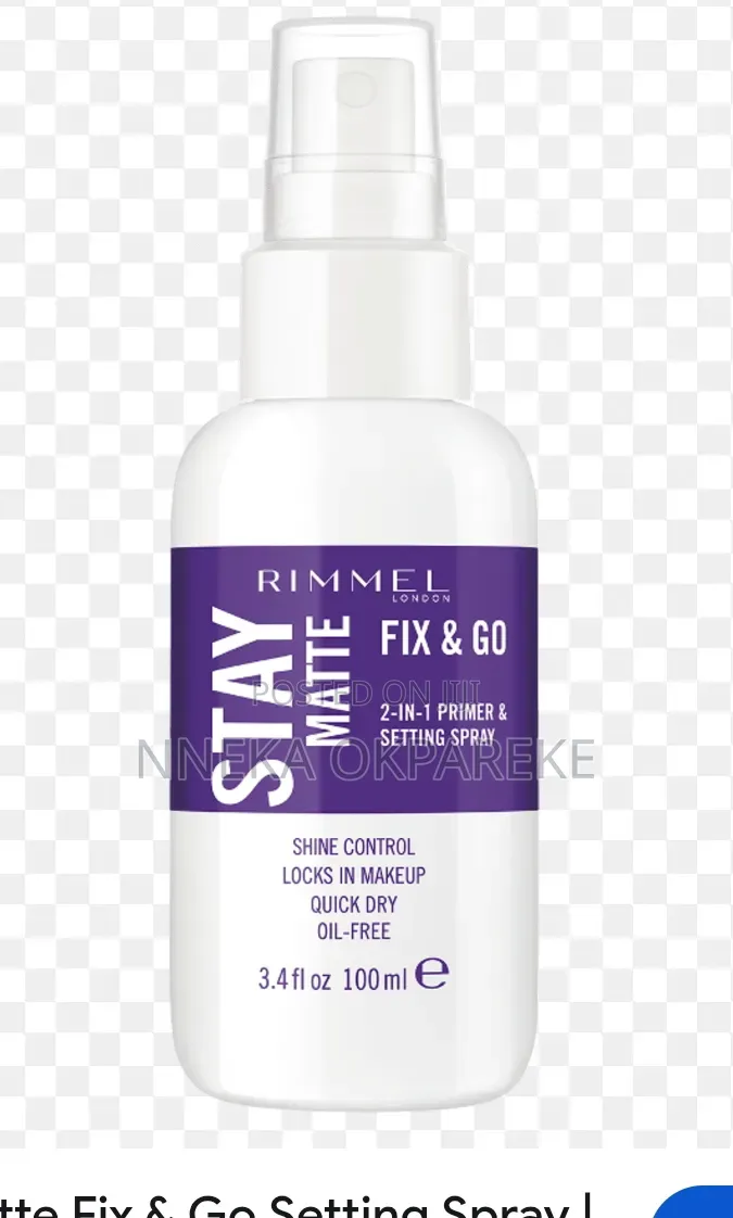 Rimmel Stay Matte Face Primer and Spray