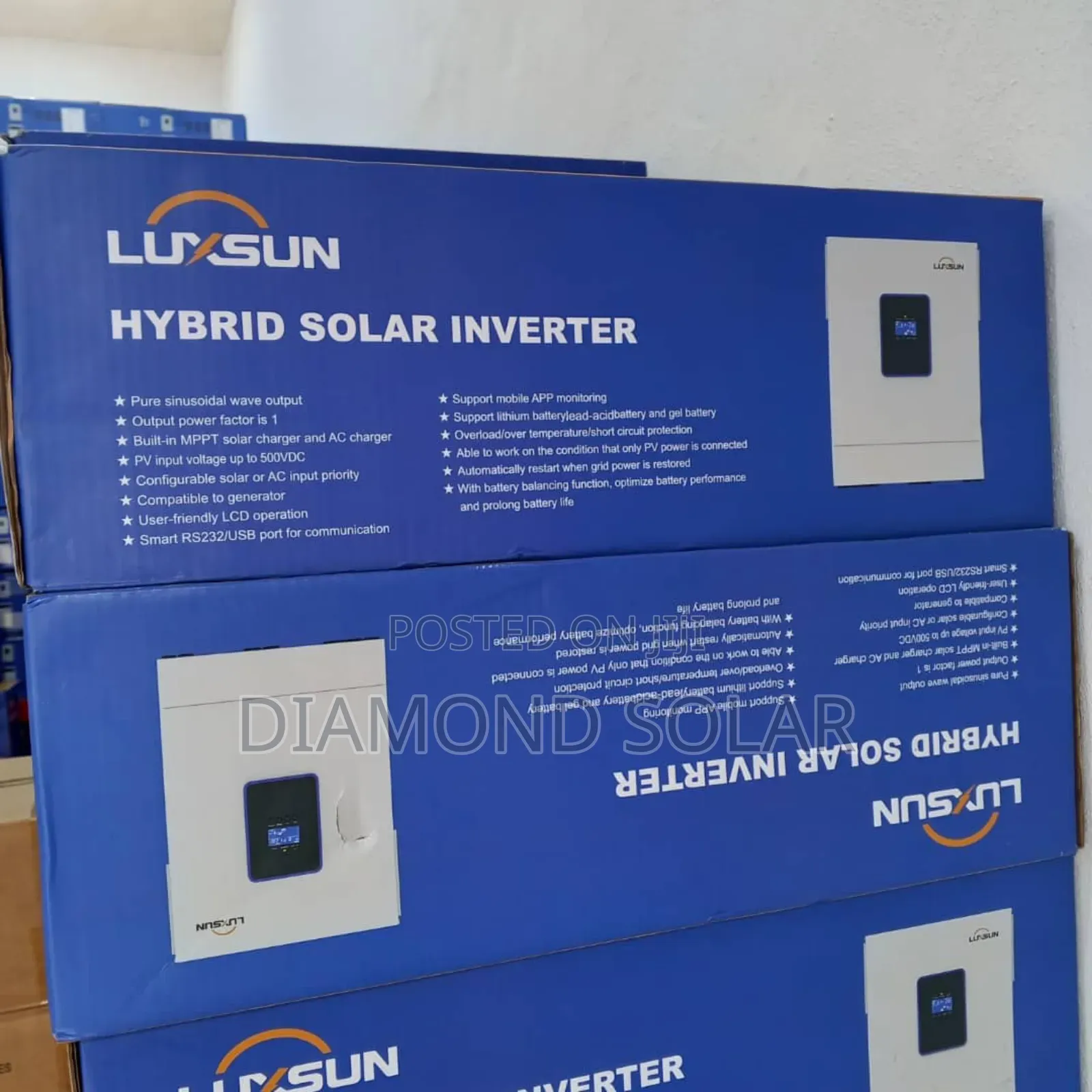 Luxsun Solar Inverter 6.2Kva.