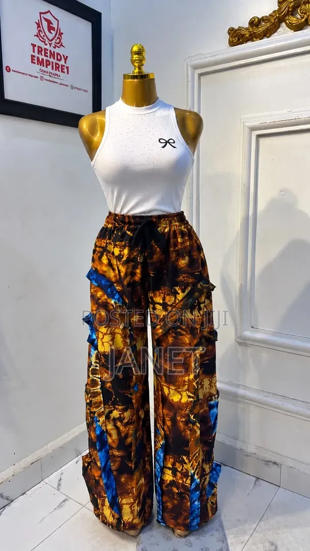 Trendy Patch Trouser