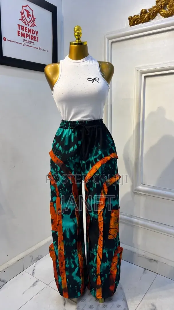 Trendy Patch Trouser