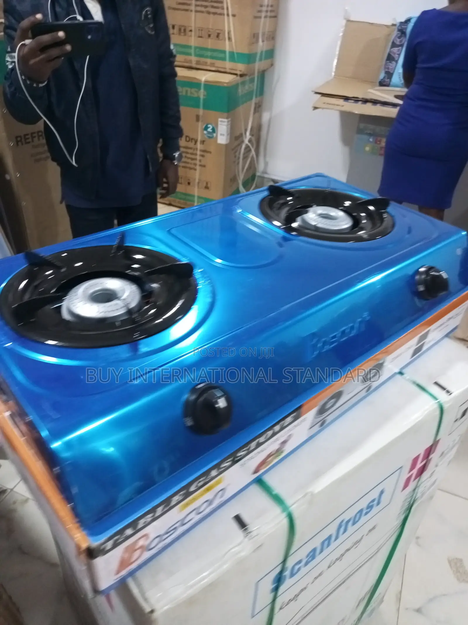 BOSCON 2 Burner Portable Stainless Table Top Stove