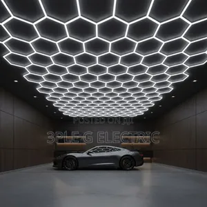 Unique Hexagon LED Light for Stylish Ceiling Decoration
