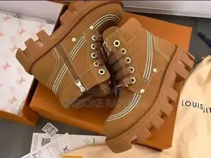 Louis Vuitton LV Checker Ankle Boots