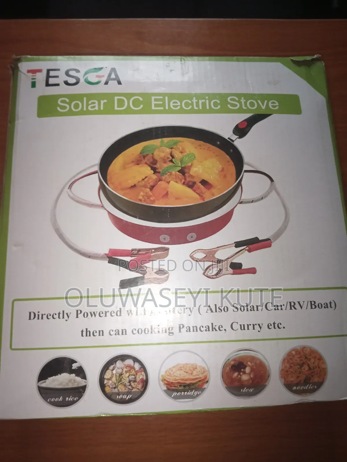 Solar 12 Volts DC Stove