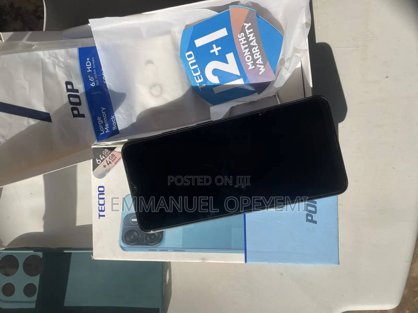 Tecno Pop 7 64 GB Blue