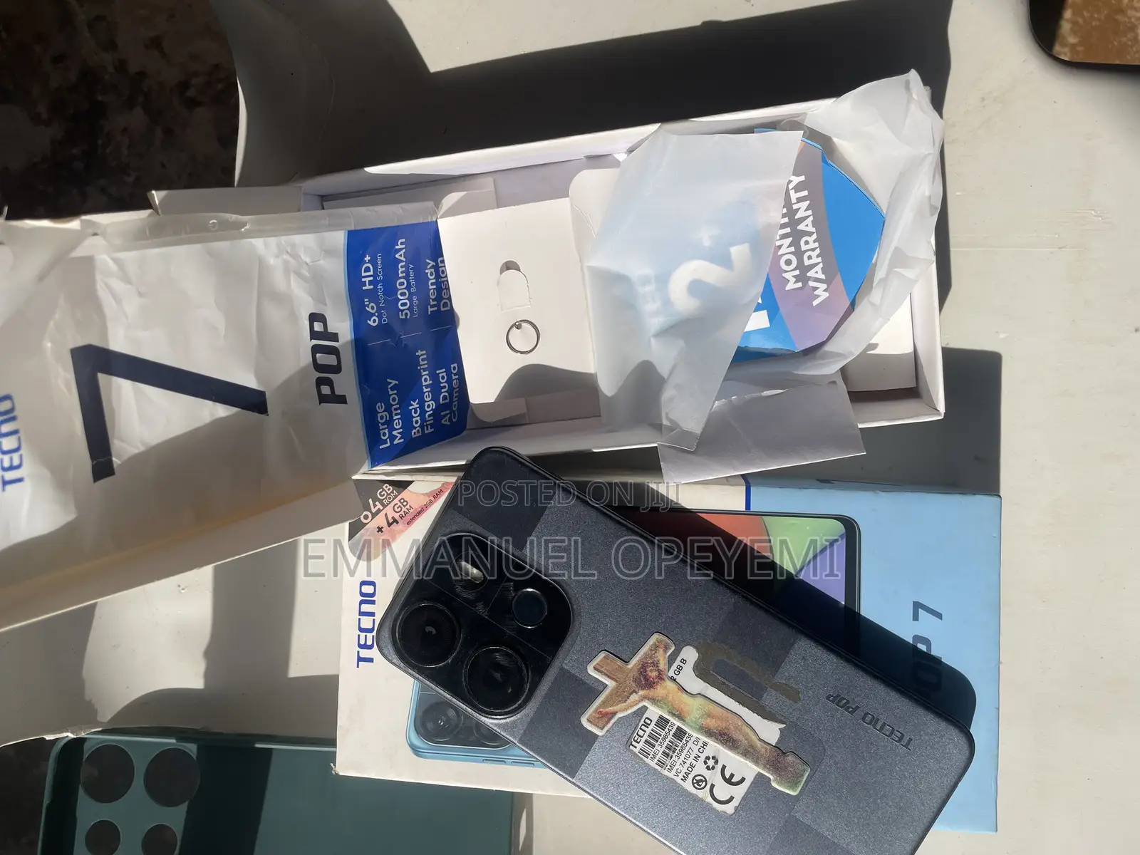 Tecno Pop 7 64 GB Blue