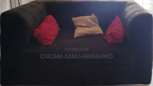 5 Seater Brown Sofa