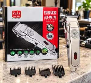 All Metal Rechargeable Hair Clipper With Battery Display