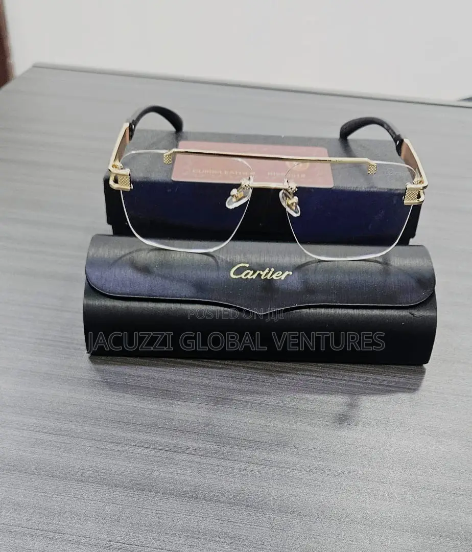 Cartier-Style Luxury Eyeglasses
